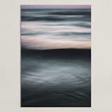 "The Uniqueness of Waves XXVIII" - Art Print in Dusk Green by Tal Paz-Fridman - Unframed