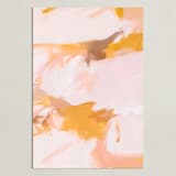 "Marigolds No.2" - Art Print in Marigold Orange by Parima Studio - Unframed