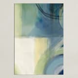 "Crevice" - Art Print in yellow by AlisonJerry - Unframed
