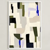 "paper tapestry I" - Art Print in Day by Sumak Studio - Framed