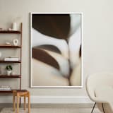 "ficus I" - Art Print in Cream by Anastasia Makarova - In a Room