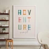 "Adventure Lies Ahead" - Art Print in Paper by Brandy Folse - In a Room