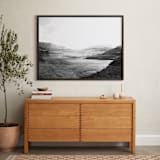 "Stormy Bay" - Art Print in Midnight by Bethan - In a Room