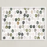 "standout" - Art Print in Olive by Melanie Severin - Framed