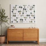 "standout" - Art Print in Olive by Melanie Severin - In a Room