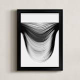 "Aligned" - Art Print in Onyx by Shannon Kohn - Framed
