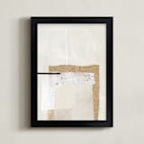 "You Should Know I" - Art Print in Sable by Jennifer Daily - Framed