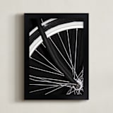"Steel shapes 1" - Art Print in Velo by Eliane Lamb - Framed