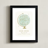 "How Wonderful" - Personalized Art Print in Night Sky by Laura Hankins - Framed