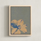 "Reframed Nature 1" - Art Print in Eucalyptus by Paola Benenati - Framed Canvas