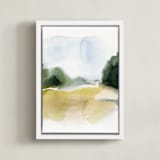 "A New Path" - Art Print in Fall by Stephanie Ryan - Framed Canvas