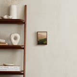 "Pink Hills 1" - Art Print in Blush by Wendy Keller - In a Room