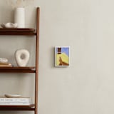 "Free to Pause" - Art Print in Banana by Akweley Creative - In a Room