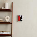 "The Domino Effect" - Art Print in Poppy Red by Deborah Velasquez - In a Room