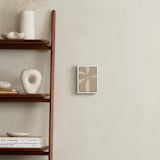 "Beige Flower" - Art Print in Sand Beige by Alisa Galitsyna - In a Room