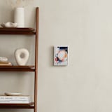 "Light in dark" - Art Print in gold fever orange by Jihye Back Kim - In a Room