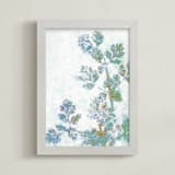 "Rustic Herbs" - Art Print in Herbal by Courtney Crane - Framed