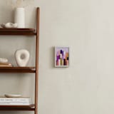 "Tall Order" - Art Print in Aubergine by melanie mikecz - In a Room