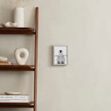 "Baby Animal Penguin" - Art Print in Antarctic Grey by Cass Loh - In a Room