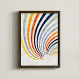 "The Awakening" - Art Print in Rainbow by Alex Isaacs Designs - Framed