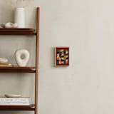"Autumn" - Art Print in Maroon by Beth Vassalo - In a Room