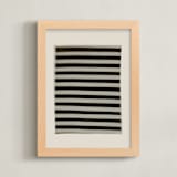 "True Stripes 2" - Art Print in Zebra by Kamala Nahas - Framed