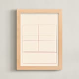 "Windows 2" - Art Print in Clear by Sumak Studio - Framed