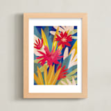 "Tropical Bliss" - Art Print in Tropical by Jen Florentine - Framed