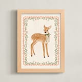 "Adore" - Art Print in Pearl by Elly - Framed
