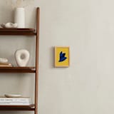 "bright botanical" - Art Print in mustard by Carrie Moradi - In a Room
