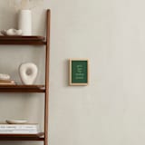 "Happy Place" - Art Print in Grass by Kelly Watkins - In a Room