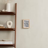 "I Love You in the Morning" - Art Print in Black by Laura Bolter - In a Room