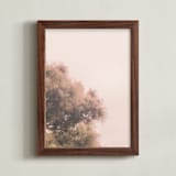 "Plume 1" - Art Print in Blush by LindseyErin - Framed