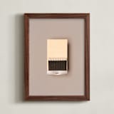 "Unstruck Silver" - Art Print in Color Match Silver by Andrew McClintock - Framed