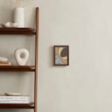 "Affinity I" - Art Print in Sandy Taupe by Dominique Vari - In a Room