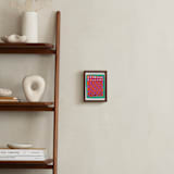 "Colorful Chess" - Art Print in Tropical by Simona Camp - In a Room
