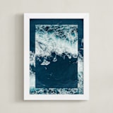 "Waves 1" - Art Print in Marine by lulu and isabelle - Framed