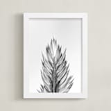"Proudly There" - Art Print in Ash by Grzegorz Drachal - Framed