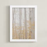 "Be Still II" - Art Print in Autumn by Robin Ott - Framed