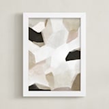 "Golden Hour" - Art Print in Golden by Melanie Severin - Framed