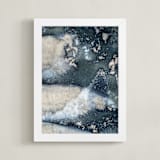 "What Lies Beneath ll" - Art Print in Celestial by Courtney Crane - Framed