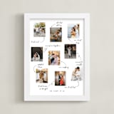 "Framed Photo: The Story Of Us" - Framed Photo in Snow by Ester Bernaldo de Quiros - Framed