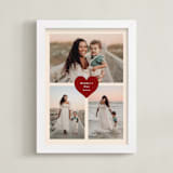 "Framed Photo: Heart Tag" - Framed Photo in Cookie Dough by Stacy Maalouf - Framed