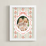 "Framed Photo: Holiday Ribbon" - Framed Photo in Latte by Jackie Crawford - Framed