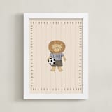 "Little All-Stars 2" - Art Print in Sand by Zove Ahhh - Framed