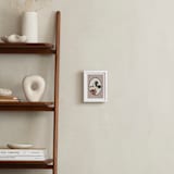 "Disney's Mickey Antique Wallpaper" - Art Print in Red by Heather Schertzer - In a Room