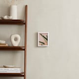 "Pink Banana Leaves" - Art Print in Salmon Pink by ARIANE MOSHAYEDI - In a Room