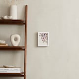 "Painted Foliage" - Art Print in pink foliage by Bethania Lima - In a Room