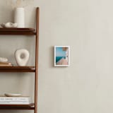 "two portholes" - Art Print in Seaside Turquoise by Alicia Abla - In a Room