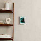 "Change Mind" - Art Print in emerald green by Nell Waters Bernegger - In a Room